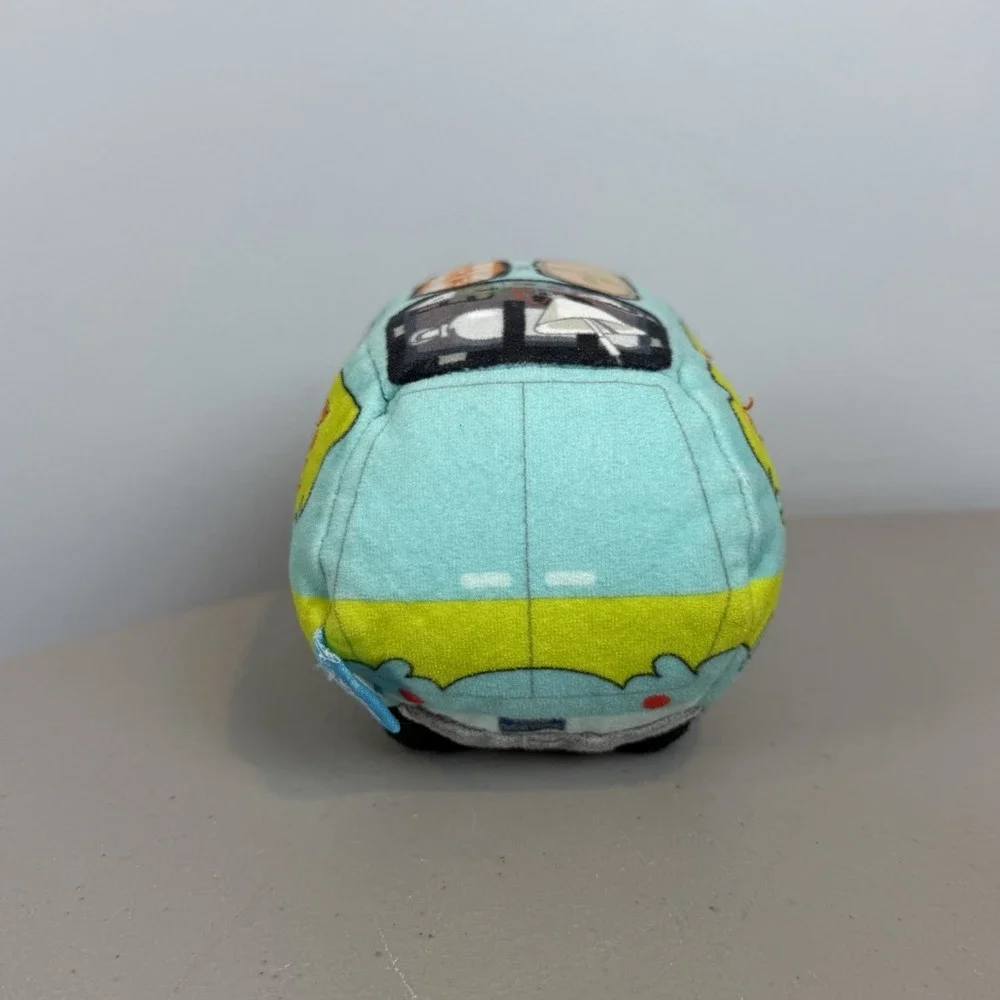 Bark Scooby Doo Dog Toy Mystery Machine Van Blue Green Plush
